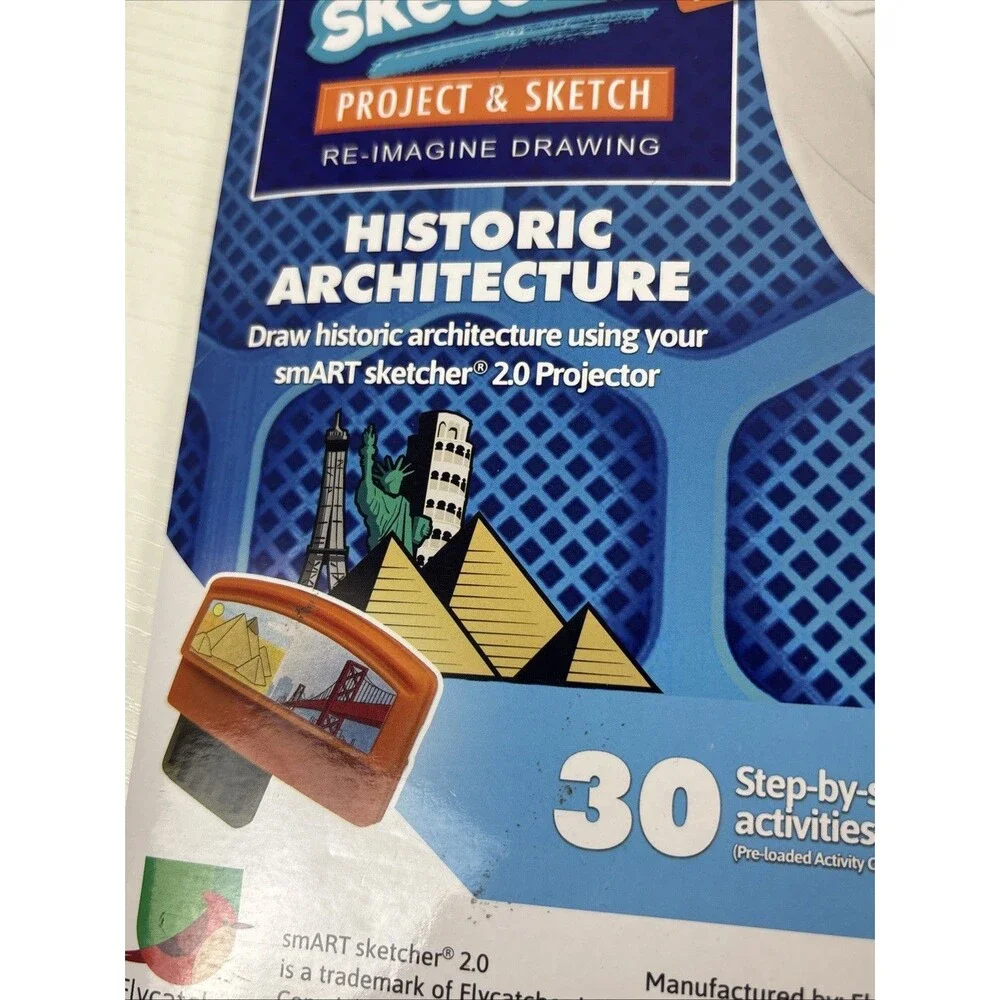 smART Sketcher 2.0 Historic Architecture Cartridge Create Color Kit New open box